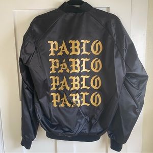 Kanye West Pablo Tour Varsity Jacket